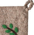 Cardinal on Gray Christmas Stocking in Hand Felted Wool - ARCADIA HOME